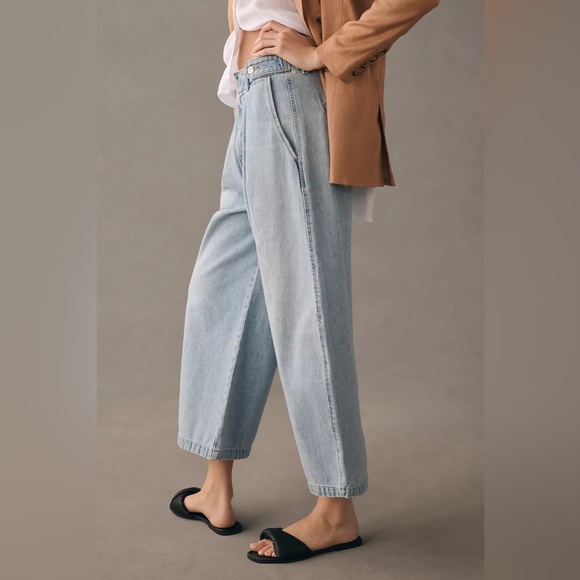 Citizens of Humanity Payton High-Rise Wide Leg Utility Trousers Jeans size 28 - Picture 5 of 12